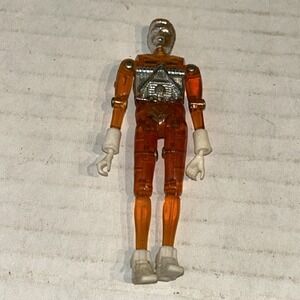 Mego Micronauts Clear Orange TIME TRAVELER Space Action Figure Vintage